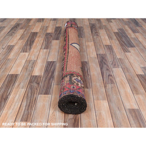 Orange Oriental Rug, Carpets, Handmade, Montana USA.