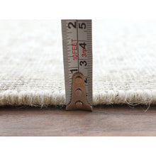 Load image into Gallery viewer, 9&#39;7&quot;x13&#39;2&quot; Beige Hand Knotted Vintage Persian Tabriz Worn Wool, Sheared Low Distressed Look, Shabby Chic Oriental Rug FWR486750