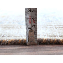 Load image into Gallery viewer, 9&#39;7&quot;x12&#39;8&quot; Beige Vintage Persian Kerman Worn Wool, Sheared Low, Hand Knotted Distressed Look Oriental Rug FWR487536