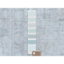 Load image into Gallery viewer, 8&#39;1&quot;x10&#39;9&quot; Beige Shabby Chic Vintage Persian Tabriz Hand Knotted Worn Wool, Cropped Thin, Distressed Look Oriental Rug FWR487710