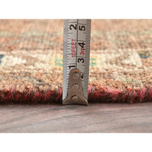 Load image into Gallery viewer, 3&#39;5&quot;x5&#39;8&quot; Honey Brown, Vintage Persian Hamadan with Small Repetitive Boteh Design and Center Medallion, Hand Knotted, Pure Wool, Cropped Thin, Clean Oriental Rug FWR491544