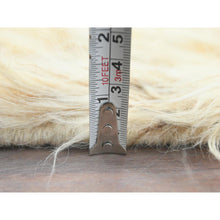 Load image into Gallery viewer, 3&#39;x5&#39;4&quot; Beige, Undyed Natural Wool Hand Knotted, Shaggy Moroccan Exotic Texture, Oriental Rug FWR495432