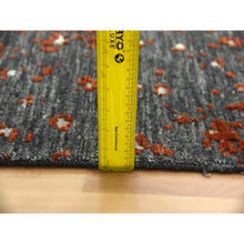 Load image into Gallery viewer, 12&#39;x15&#39; Burnt Amber, Abstract Design, Densely Woven Persian Knot, Extra Soft Wool Hand Knotted, Oversized Oriental Rug FWR498528