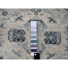 Load image into Gallery viewer, 13&#39;9&quot;x17&#39;9&quot; Silver Gray, Natural Wool Hand Knotted, Anatolian Design, Supple Collection Thick and Plush, Oversized Oriental Rug FWR504144