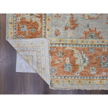 Load image into Gallery viewer, 11&#39;10&quot;x14&#39;9&quot; Tan Color, Oushak Design, Supple Collection Thick and Plush, Soft Wool Hand Knotted, Oversized Oriental Rug FWR504156