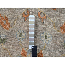 Load image into Gallery viewer, 11&#39;10&quot;x14&#39;9&quot; Tan Color, Oushak Design, Supple Collection Thick and Plush, Soft Wool Hand Knotted, Oversized Oriental Rug FWR504156