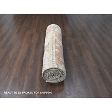 Load image into Gallery viewer, 11&#39;10&quot;x14&#39;9&quot; Tan Color, Oushak Design, Supple Collection Thick and Plush, Soft Wool Hand Knotted, Oversized Oriental Rug FWR504156