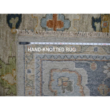 Load image into Gallery viewer, 11&#39;10&quot;x17&#39;10&quot; Camel Color, Oushak Design, Supple Collection Thick and Plush, Extra Soft Wool Hand Knotted, Oversized Oriental Rug FWR504162