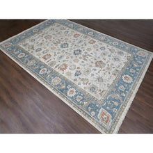 Load image into Gallery viewer, 12&#39;x17&#39;9&quot; Light Gray, Natural Wool Hand Knotted, Oushak Design, Supple Collection Thick and Plush, Oversized Oriental Rug FWR504204