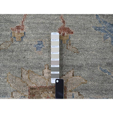Load image into Gallery viewer, 12&#39;x17&#39;9&quot; Space Gray, Hand Knotted Oushak Design, Supple Collection Thick and Plush, Soft Wool, Oversized Oriental Rug FWR504366