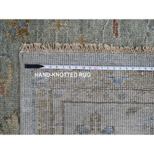 Load image into Gallery viewer, 12&#39;x17&#39;9&quot; Space Gray, Hand Knotted Oushak Design, Supple Collection Thick and Plush, Soft Wool, Oversized Oriental Rug FWR504366