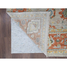 Load image into Gallery viewer, 14&#39;x18&#39;1&quot; Light Gray, Oushak Design, Supple Collection Thick and Plush, Soft Wool Hand Knotted, Oversized Oriental Rug FWR504780