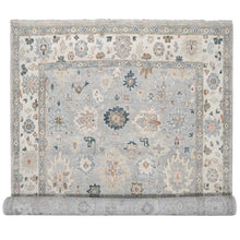 Load image into Gallery viewer, 12&#39;x17&#39;10&quot; Light Gray, Oushak with All Over Design Supple Collection, Thick and Plush, Extra Soft Wool, Hand Knotted, Oversized Oriental Rug FWR505122
