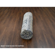 Load image into Gallery viewer, 12&#39;x14&#39;9&quot; Navy Blue, Bakshaish Design, Supple Collection, Organic Wool, Hand Knotted, Oversize Oriental Rug FWR505326