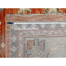 Load image into Gallery viewer, 12&#39;x17&#39;8&quot; Burnt Orange, Natural Dyes, Extra Soft Wool, Thick and Plush, Hand Knotted, Oushak Design, Supple Collection, Oversize Oriental Rug FWR506148