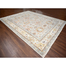 Load image into Gallery viewer, 11&#39;10&quot;x14&#39;10&quot; Camel &amp; Ivory, Supple Collection, Plush Pile, Oushak Inspired, Sustainable, Hand Knotted, Oversize Oriental Rug FWR506304