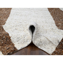 Load image into Gallery viewer, 12&#39;3&quot;x17&#39;9&quot; Earth Tone Colors, Soft and Vibrant Pile, 100% Wool, Sustainable, Hand Knotted, Undyed Natural Abrash, Minimalist Design, Tone on Tone, Oversized Oriental Rug FWR507762