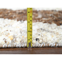 Load image into Gallery viewer, 12&#39;3&quot;x17&#39;9&quot; Earth Tone Colors, Soft and Vibrant Pile, 100% Wool, Sustainable, Hand Knotted, Undyed Natural Abrash, Minimalist Design, Tone on Tone, Oversized Oriental Rug FWR507762