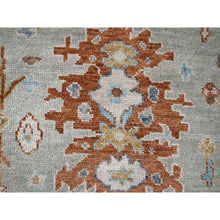 Load image into Gallery viewer, 12&#39;x14&#39;10&quot; Eton Green, Hand Knotted, Oushak Design, Soft and Plush Pile, Supple Collection, Organic Wool, Oversized Oriental Rug FWR508020
