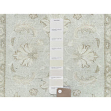 Load image into Gallery viewer, 2&#39;8&quot;x9&#39;9&quot; White Dove, Afghan Stone Washed Peshawar, Natural Wool, Hand Knotted, Runner Oriental Rug FWR511290