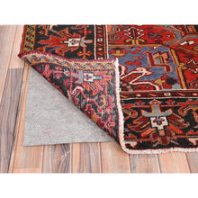 Load image into Gallery viewer, 10&#39;x12&#39;5&quot; Barn Red, Semi Antique Bohemian Persian Heriz, Good Condition, Distressed Feel, Evenly Worn, Pure Wool, Hand Knotted, Sides and Ends Professionally Secured, Cleaned, Oriental Rug FWR512208