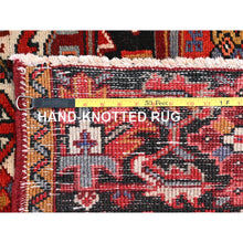Load image into Gallery viewer, 10&#39;x12&#39;5&quot; Barn Red, Semi Antique Bohemian Persian Heriz, Good Condition, Distressed Feel, Evenly Worn, Pure Wool, Hand Knotted, Sides and Ends Professionally Secured, Cleaned, Oriental Rug FWR512208