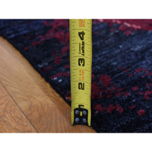 Load image into Gallery viewer, 9&#39;2&quot;x12&#39; Vermilion Red, The Flamboyant Galaxy Design, Wool and Silk, Hand Knotted, Oriental Rug FWR522774