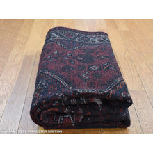 Load image into Gallery viewer, 4&#39;8&quot;x6&#39;10&quot; Cardinals Red, New Persian Shiraz, Full Pile, Pure Wool, Hand Knotted, Oriental Rug FWR524292