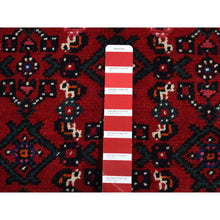 Load image into Gallery viewer, 5&#39;4&quot;x7&#39; Carmine Red, New Persian Hamadan, Pure Wool, Hand Knotted, Oriental Rug FWR524328